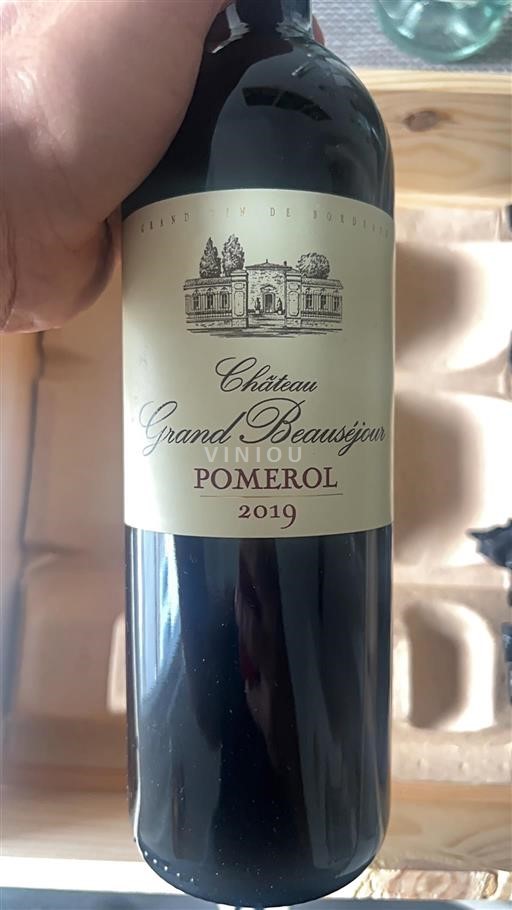 Bordeaux Pomerol Château Grand Beauséjour 2019