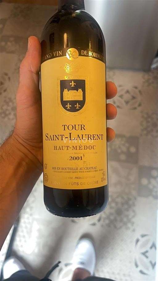 Bordeaux Haut-Médoc Tour Saint-Laurent 2001