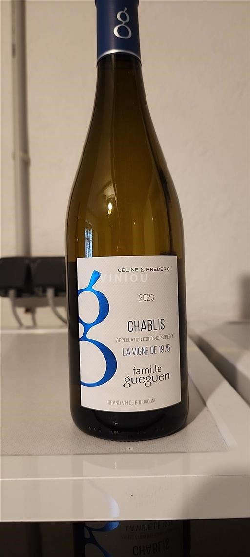 Burgundsko Chablis Famille gueguen La Vigne de 1975 2023