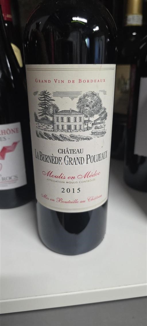Bordeaux Moulis-en-Médoc Château La Bernède Grand Poujeaux 2015