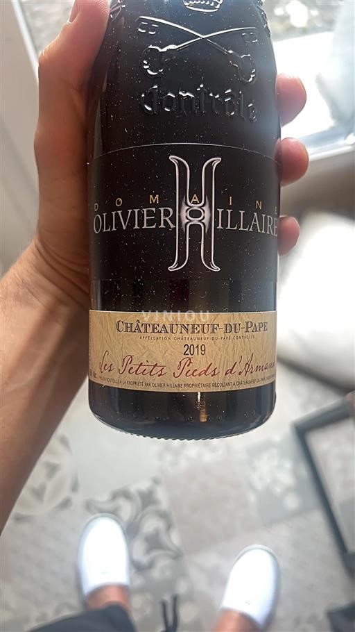 Vallée du Rhône Châteauneuf-du-pape Domaine Olivier Hillaire Les Petits Pieds d'Armand 2019