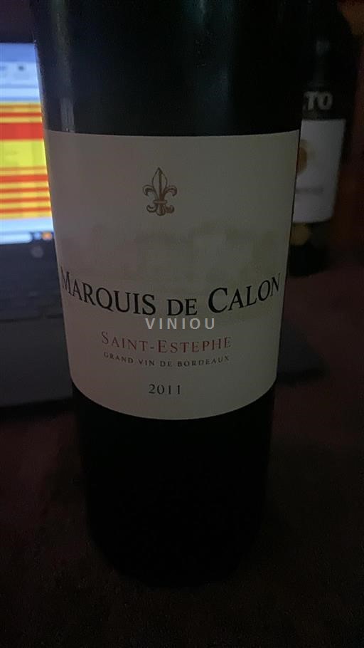 Bordeaux Saint-Estèphe Calon-Ségur Marquis de Calon 2011