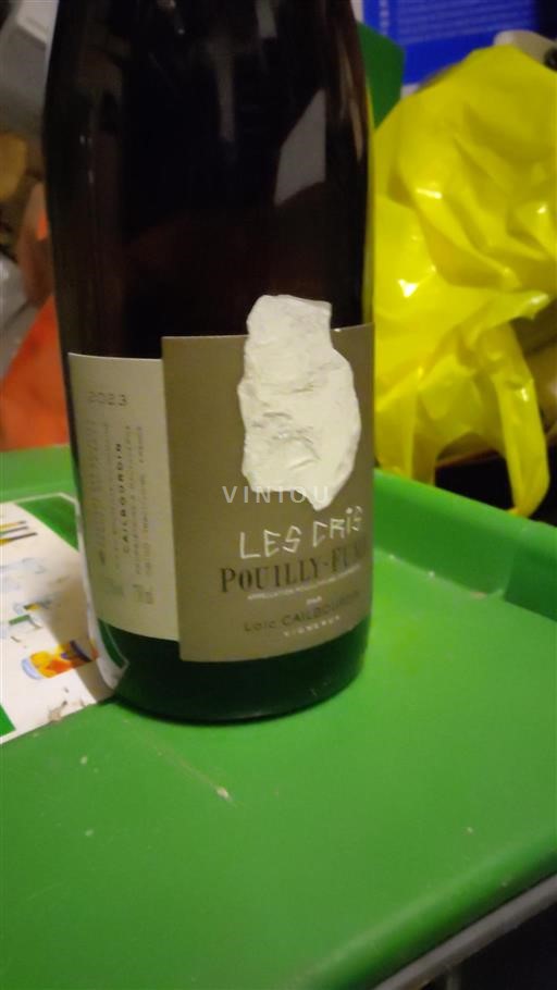 Údolí Loiry Pouilly-fumé Loic CAILBOURNIA Les Cris 2023