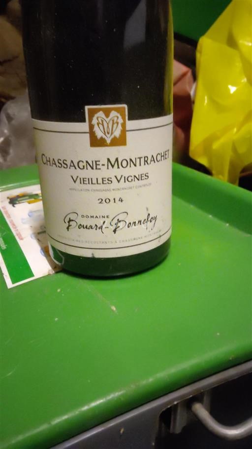 Borgogna Chassagne-Montrachet Premier Cru Domaine Bouard-Bonnefoy Vieilles Vignes 2014