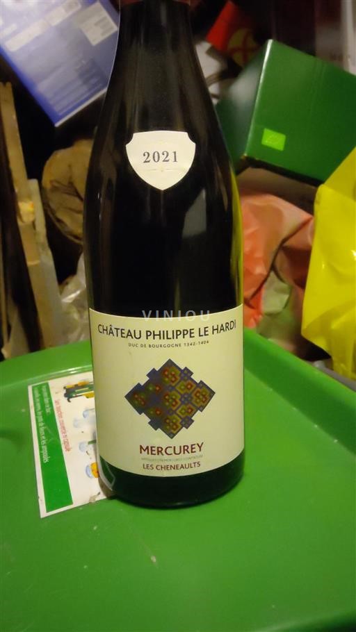 Burgundsko Mercurey Château Philippe Le Hardi Les Cheneaults 2021