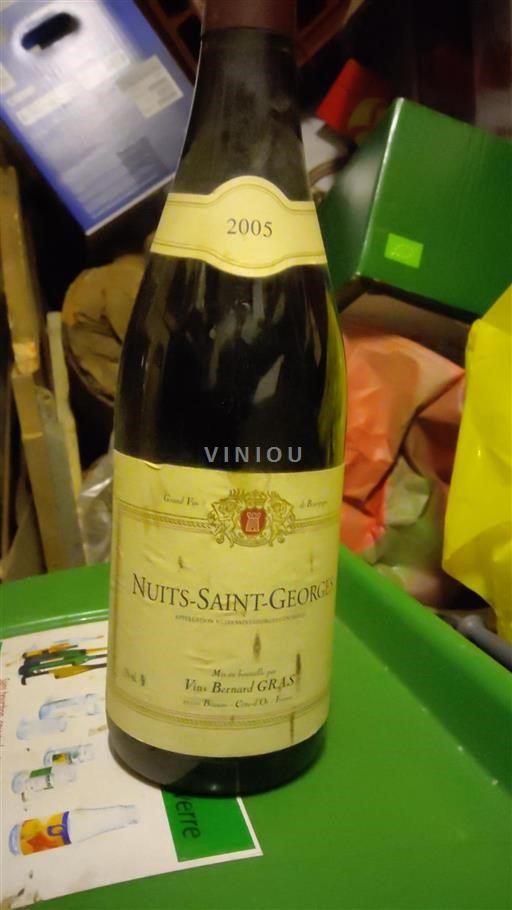 Bourgogne Nuits-saint-georges Grand Cru Vins Bernard Gras 2005