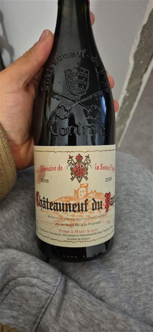 Rhônedalen Châteauneuf-du-Pape Domaine La Souco Papale 2018