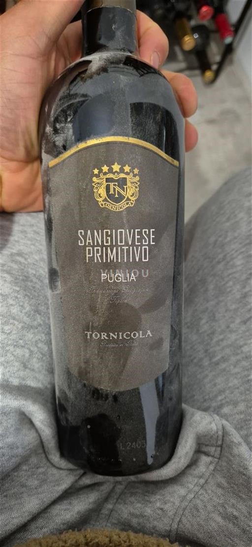 Pouilles Tornicola Sangiovese Primitivo Non Millésimé