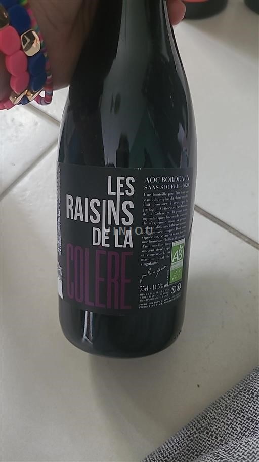 Bordeaux Les raisins de la colère 2020