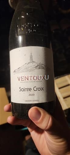 Vallée du Rhône Ventoux Grandes Serres Sainte Croix 2020