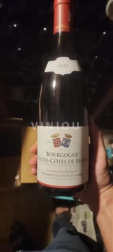 Bourgogne Domaine Lycée Viticole 2022