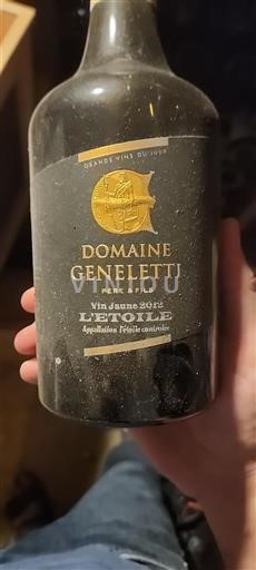 Jura L'Étoile Geneletti 2012