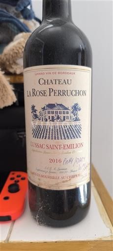 Bordeaux Lussac-Saint-Émilion Château La Rose Perruchon 2016