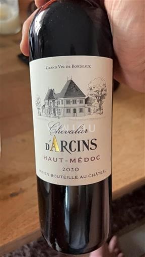 Bordeaux Haut-Médoc Chevalier d'Arcin 2020