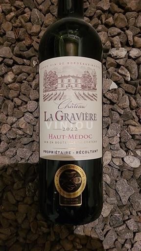 Bordeaux Haut-Médoc Château La Gravière 2022