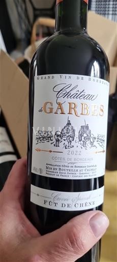 Bordeaux Côtes-de-Bordeaux Château Garbes Spéciale Fût de Chêne 2022