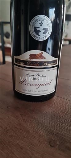 Valle della Loira Bourgueil Domaine des Chesnaies Prestige 2019