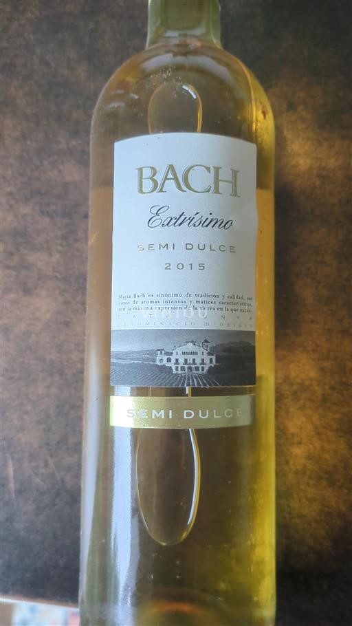 Cataluña Penedès Bach Extrísimo 2015