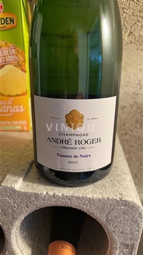 Champagne Premier Cru André Roger Nuance de Noirs Ikke årgangsbestemt