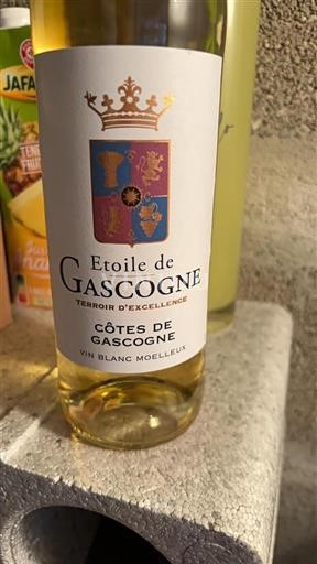 Sydvestfrankrig Côtes de Gascogne Etoile de Gascogne Terroir d'Excellence Ikke årgangsbestemt