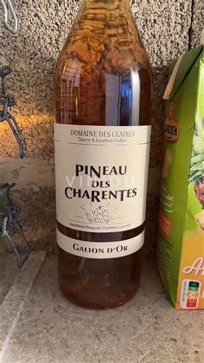 Poitou-Charentes Pineau des Charentes Domaine Des Claires Galion d'Or Neročník