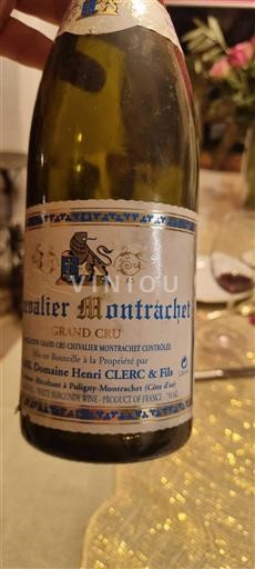 Vin Blanc sec Domaine Henri Clerc & Fils 1999 France Bourgogne Chevalier-montrachet AOC Grand Cru