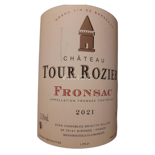 Bordeaux Fronsac Château Tour Rozier 2021