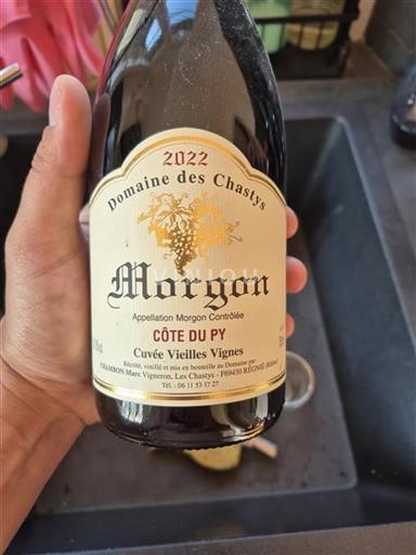 Beaujolais Morgon Domaine Des Chastys Côte du Py Vieilles Vignes 2022