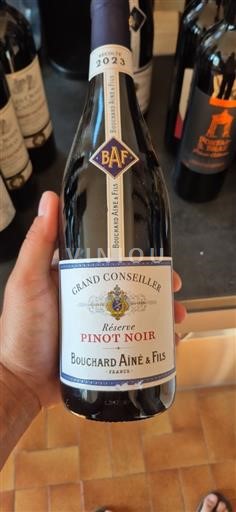 Vin Rouge sec Grand Conseiller Réserve Bouchard Aîné & Fils 2023 France Bourgogne AOC