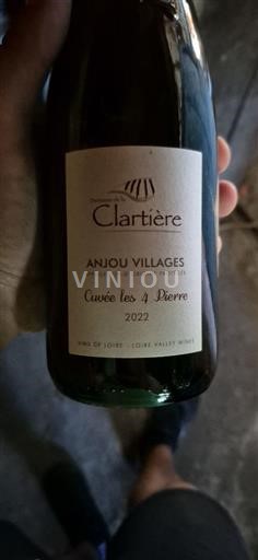 Vallée de la Loire Anjou Villages Domaine La Clartière les 4 Pierre 2022
