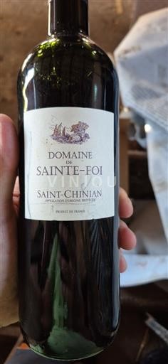 Linguadoca Saint-Chinian Sainte-Foi 2018