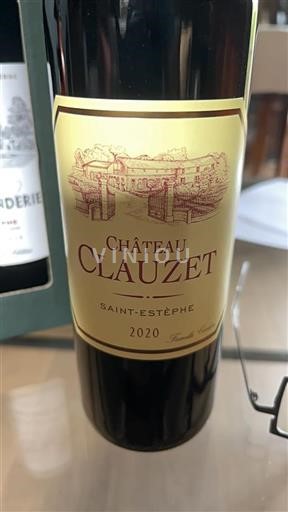 Bordeaux Saint-Estèphe Château Clauzet 2020