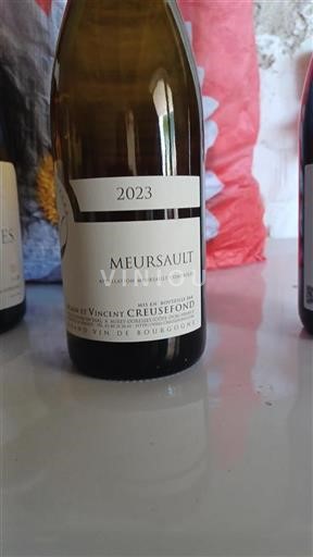 Bourgogne Meursault Alain et Vincent Creusefond 2023