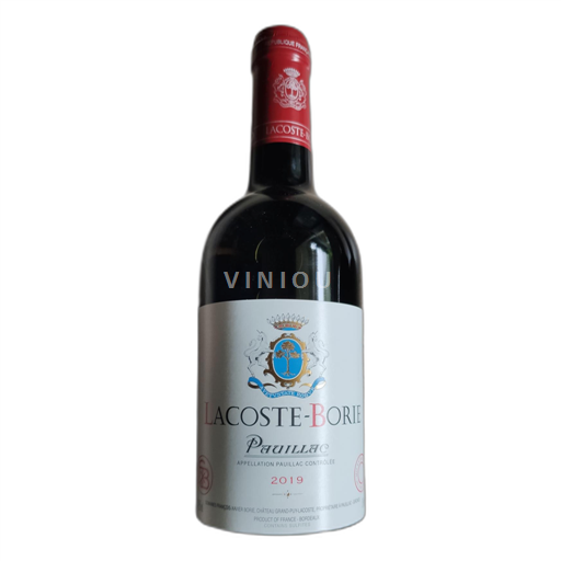 Bordeaux Pauillac Lacoste-Borie 2019