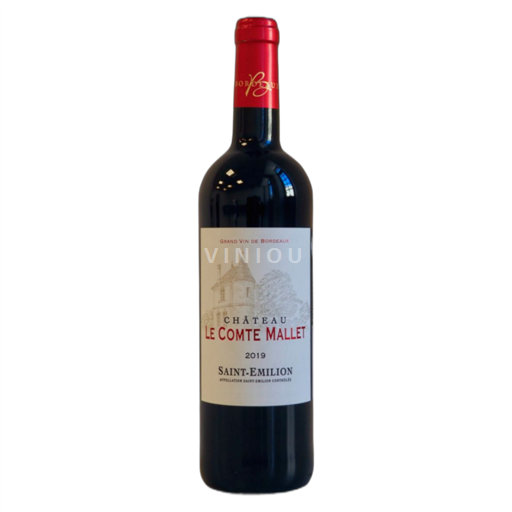 Bordeaux Saint-Émilion Château Le Compte Mallet Haute Nauve 2019