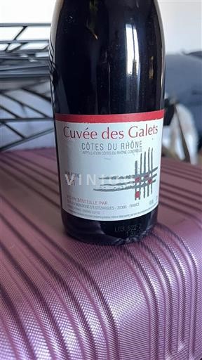 Valle del Ródano Côtes del Ródano Les Vignerons d'Estézargues des Galets 2021