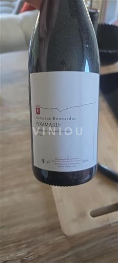 Burgundi Pommard Domaine Bonnardot 2022