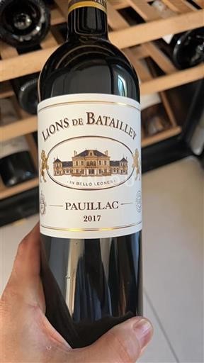 Bordeaux Pauillac Lions de Batailley 2017