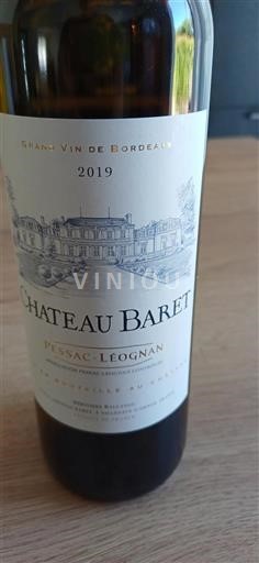 Bordeaux Pessac-Léognan Chateau Baret 2019
