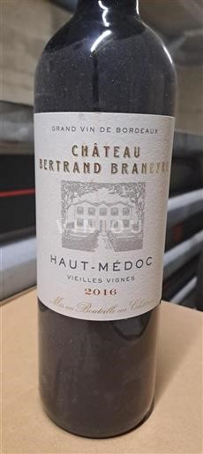 Bordeaux Haut-Médoc Château Bertrand Braneyre Vieilles Vignes 2016