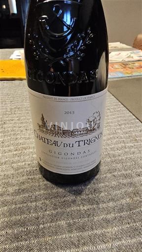 Vale do Ródano Gigondas Château Trignon Gigondas 2015