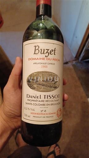 Jihozápad Buzet Domaine Pech 1988
