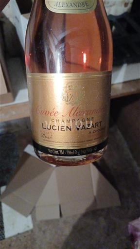 Vin Effervescent Rosé brut Cuvée Alexandre Lucien Vazart Non millésimé France Champagne AOC
