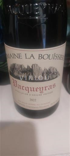 Valle del Rodano Vacqueyras Domaine La Bouïssière 2022