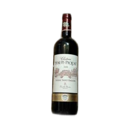 Bordeaux Lussac-saint-émilion Chateau Haut-Piquat 2004
