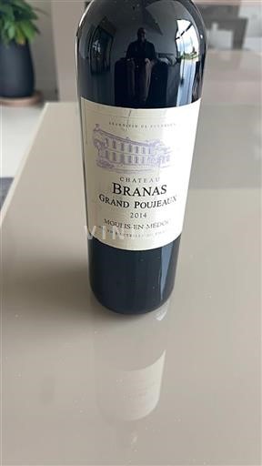 Bordeaux Moulis-en-Médoc Château Branas Grand Poujeaux 2014