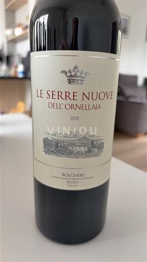 Toscana Bolgheri Ornellaia Le Serre Nuove 2021
