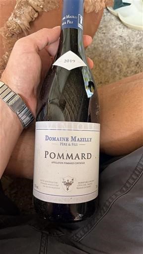 Borgonha Pommard Domaine Mazilly 2019