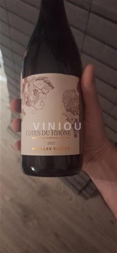 Rhône-dalen Côtes-du-Rhône Vielles Vignes 2022
