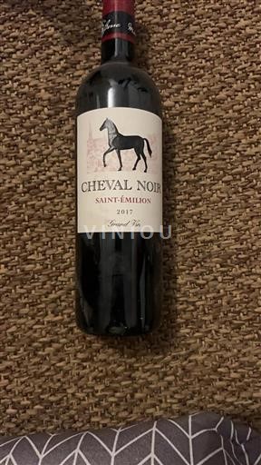 Bordeaux Saint-Émilion Cheval Noir 2017